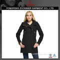 closest women's long black leisure classic jacket